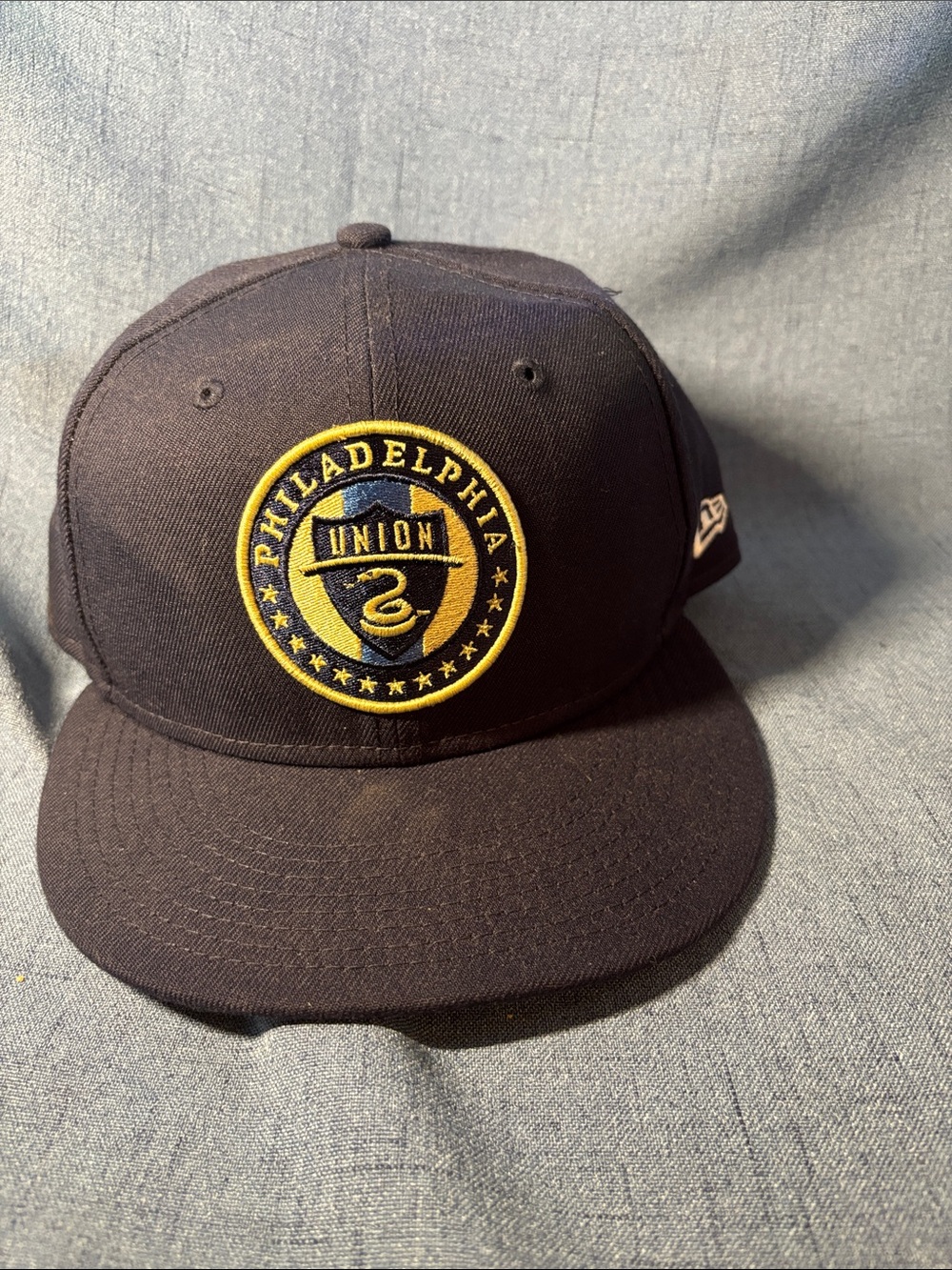 New Era Philadelphia Union Black and Gold Snapback Hat